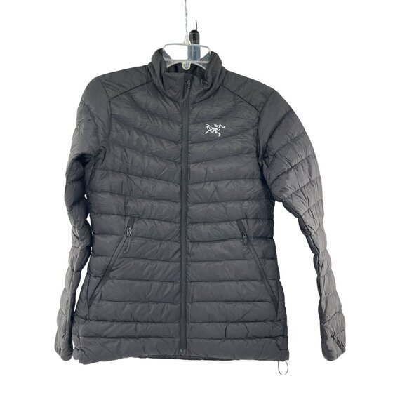 Arcteryx Womens Cerium LT Down Jacket Small Black Lightweight Insulated Packable - Picture 1 of 12